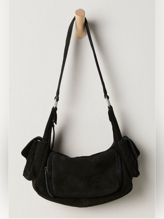 Free People Handbags - NWT Free People ‘Siren’ Suede Shoulder Bag